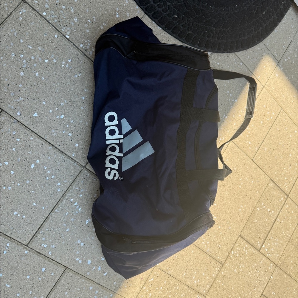 Adidas Men's Navy Duffel Bag